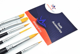 AMAZING ART BRUSH SET ZESTAW 6 PĘDZLI RÓŻNE ROZMIARY