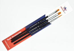 AMAZING ART BRUSH SET ZESTAW 3 PĘDZELI 0 ; 1; 1